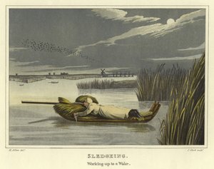 Kızak (kromolitho) by Henry Thomas Alken